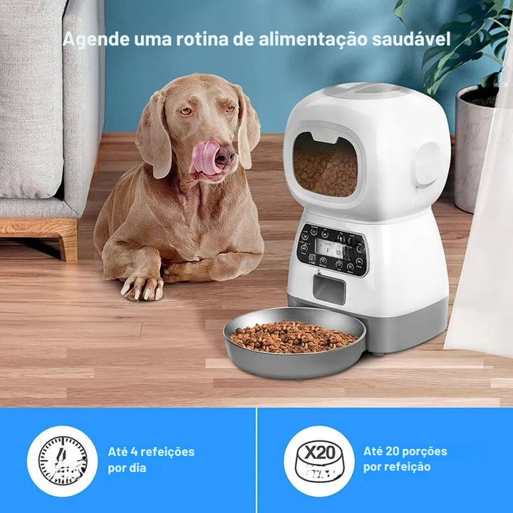 Alimentador Automático Para Pet com Controle Remoto 4