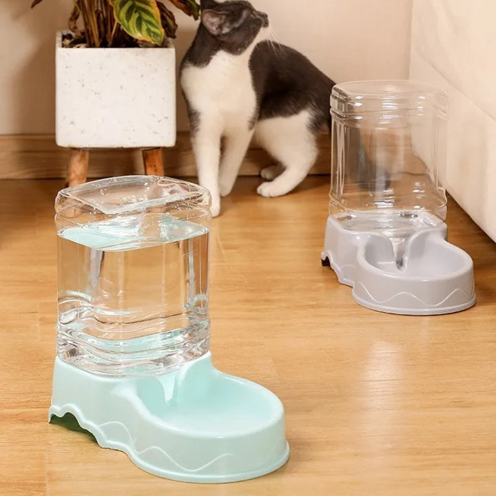 Alimentador Gatos e Cães e Bebedouro