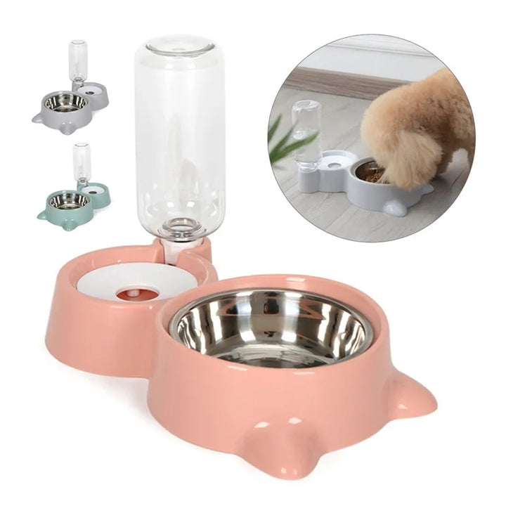 Alimentador com Bebedouro Automático 2 em 1 para Pet 07