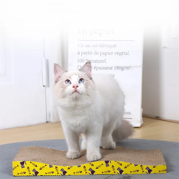 Arranhador de Gato Ondulado - Proteção Interativa