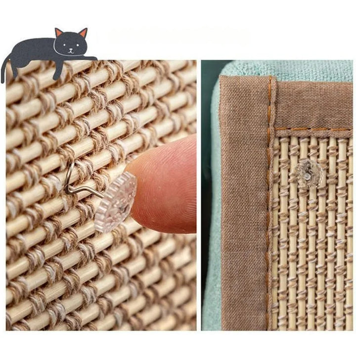 Arranhador em Bambu de Gato Para Sofá