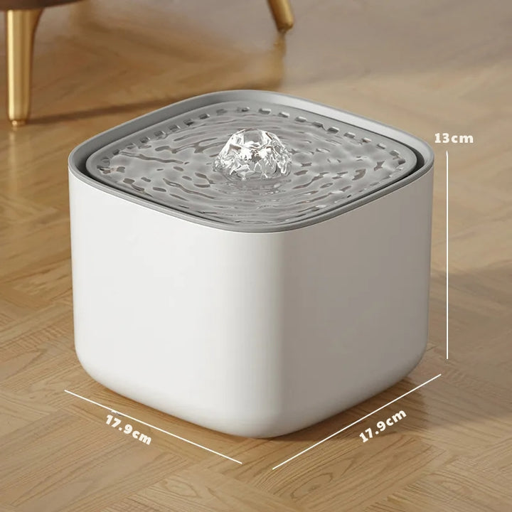 Bebedouro Para Gatos Elétrico Branco