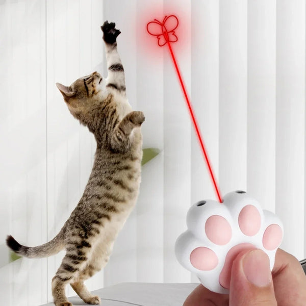 Brinquedo Interativo Multifuncional USB Recarregável para Gatos