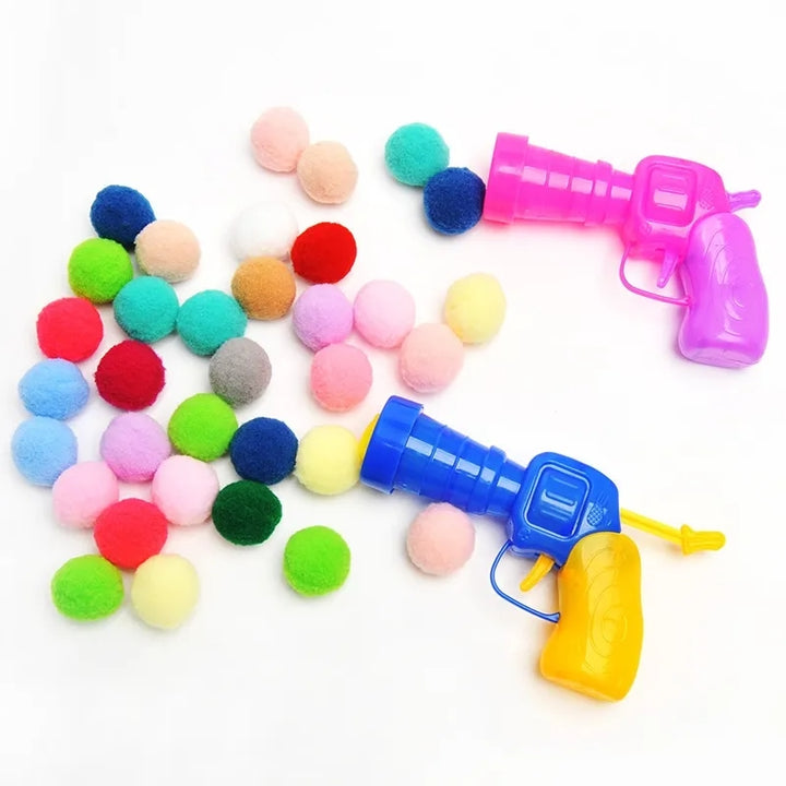 Brinquedo Interativo com Bolas de Pelúcia Para Gato 03