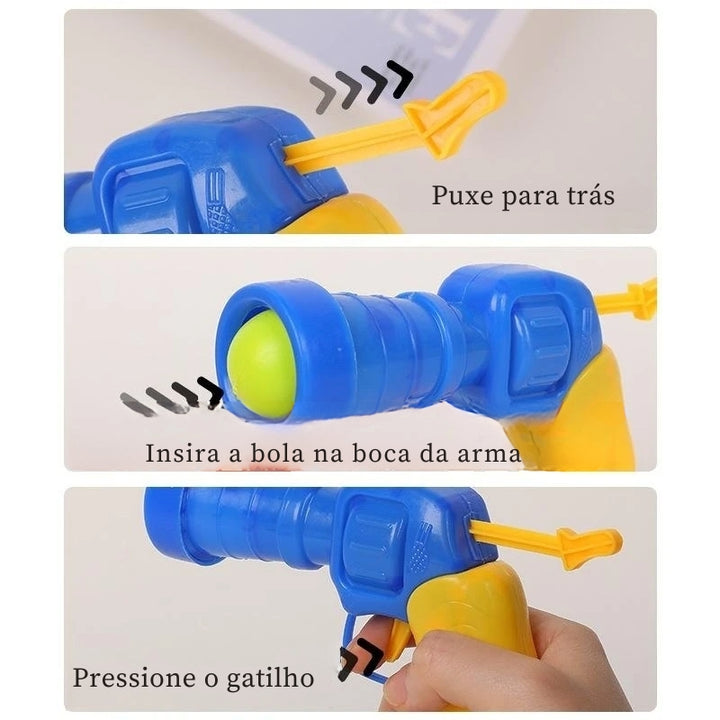 Brinquedo Interativo com Bolas de Pelúcia Para Gato 05