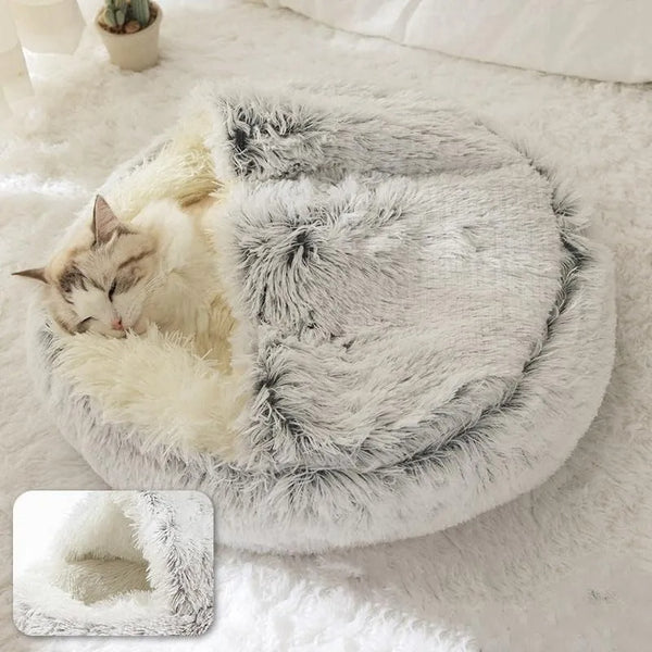 Cama Redonda Estilo Cesta para Gato 