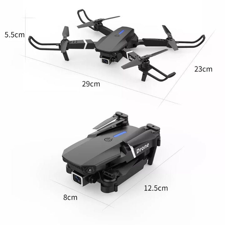 Drone com Câmera 4k Vigilância Pet Medidas