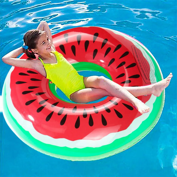 Boia de Piscina Inflável de Melancia