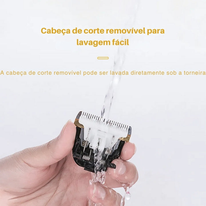 Máquina Elétrica de Tosa Recarregável Para Cachorro 04