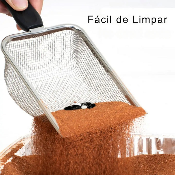 Pá de Areia Higiênica para Gatos