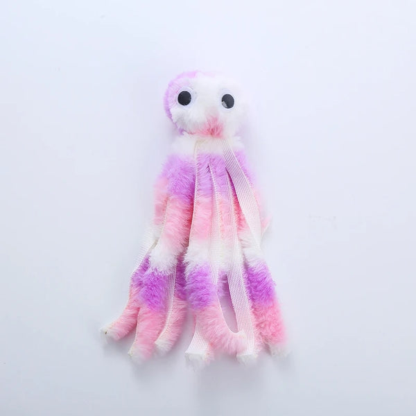 Polvo de Pelúcia Brinquedo para Gato