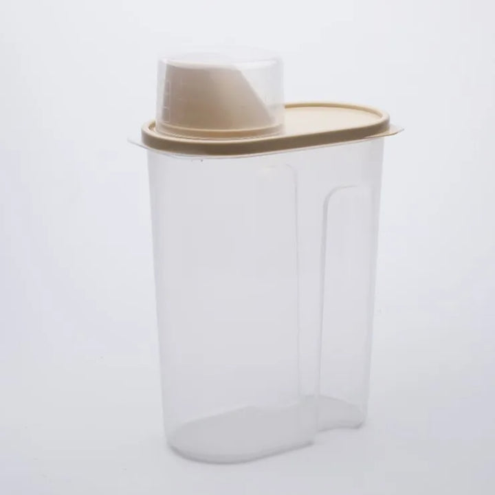 Porta Ração Para Pet Cáqui 