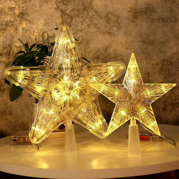 Estrela Para Arvore De Natal Em Led