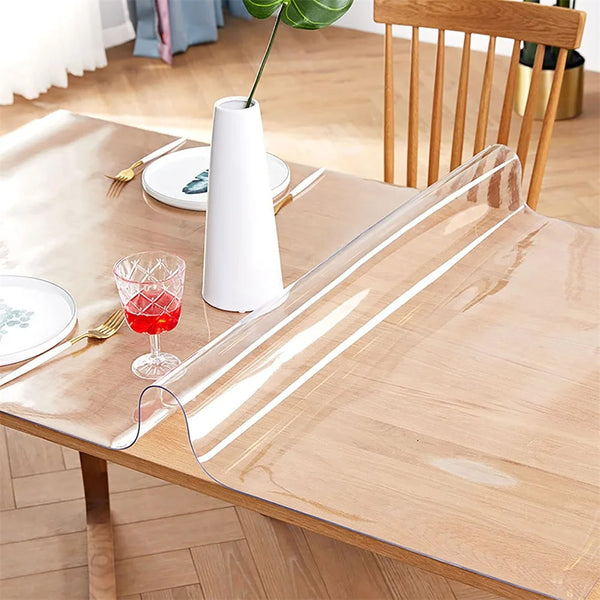 Toalha de Mesa Transparente de PVC