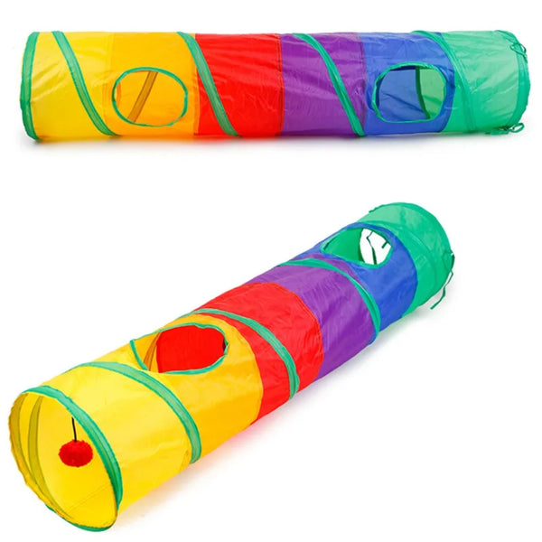Túnel para Gato Brinquedo Interativo   